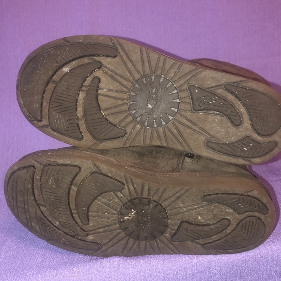 Used Women’s UGG Sumner Brown Boots Size 8. - Picture 8 of 10